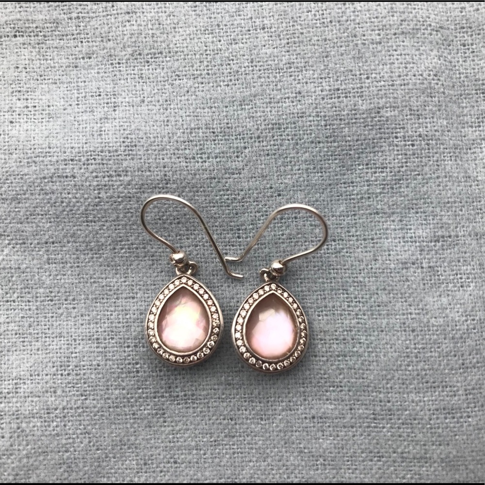 Ippolita mini diamond pink lollipop earrings